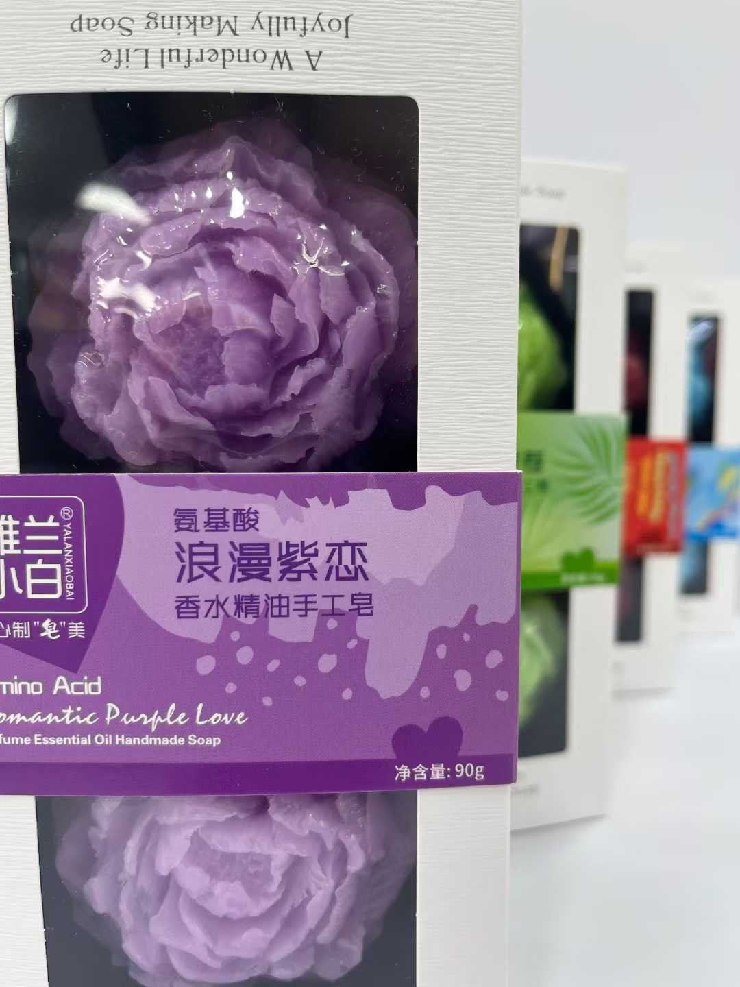 Handmade soap, bath bombs