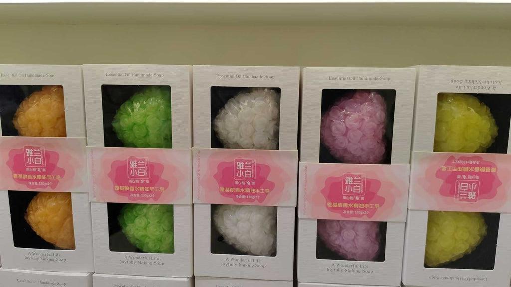 Handmade soap, bath bombs