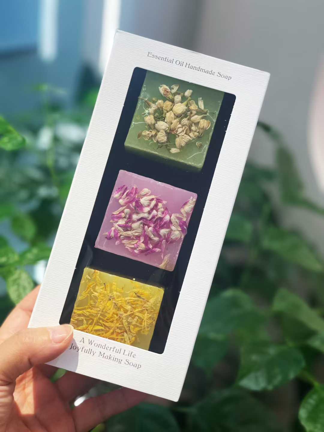 Handmade soap, bath bombs