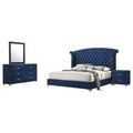 Kennedy Pacific Blue 4-piece Eastern King Bedroom Set