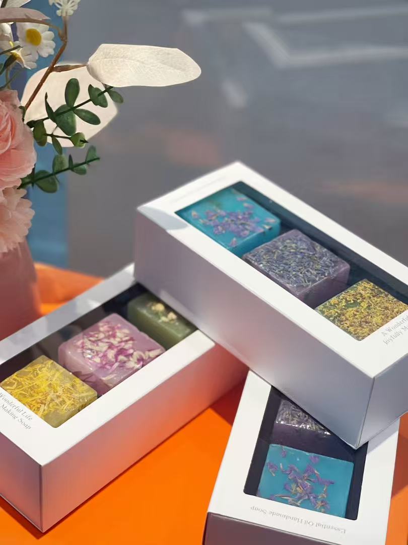 Handmade soap, bath bombs