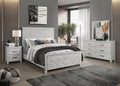 DENVER Twin 4PC Modern Style Storage Bedroom Set Made with Wood in Natural (NJ INVENTORY)